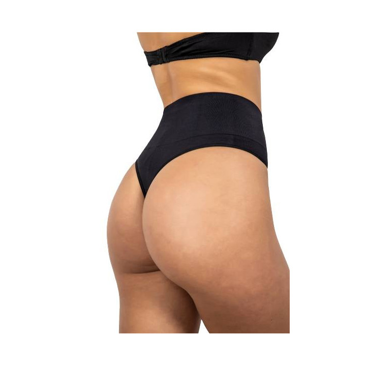 ZETA CURVES TRISHA Στρινγκ Κορσές Κοιλιάς Μαύρο