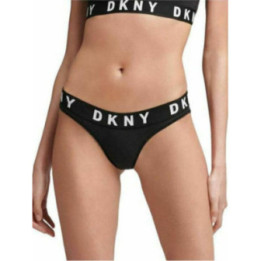 DKNY Γυναικείο String Cosy Boyfriend Thong DK4529 ΜΑΥΡΟ