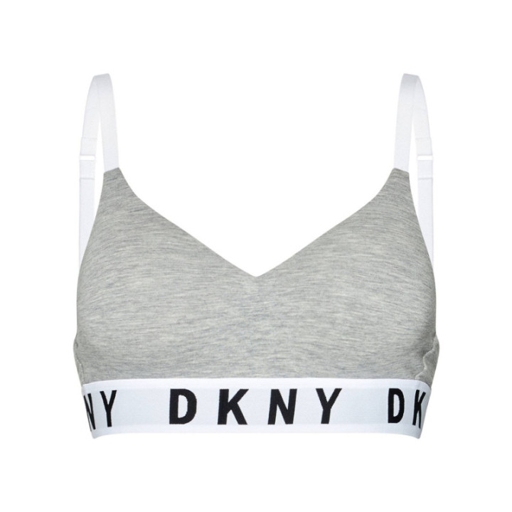 DKNY Γυναικείο Μπουστάκι Push-Up Cozy Boyfriend DK4518-Γκρί