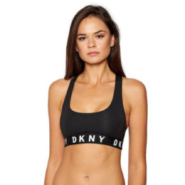 DKNY Γυναικείο Μπουστάκι Racerback Cozy Boyfriend DK4519-ΜΑΥΡΟ