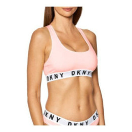 DKNY Γυναικείο Μπουστάκι Racerback Cozy Boyfriend DK4519-ΡΟΖ