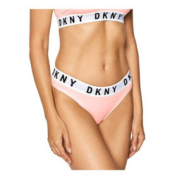 DKNY Γυναικείο String Cosy Boyfriend Thong DK4529 ΡΟΖ
