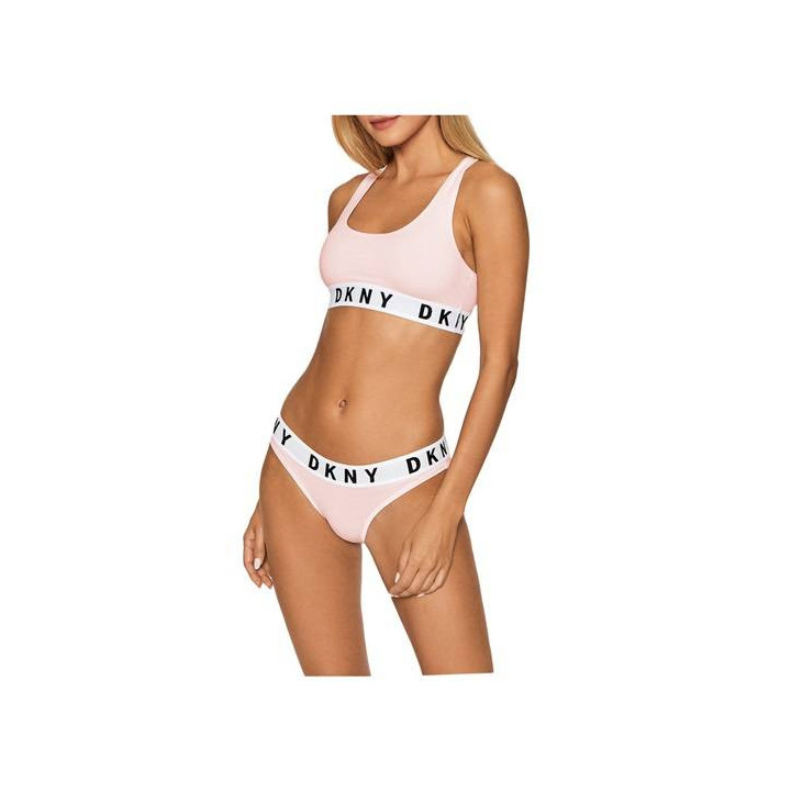 DKNY Γυναικείο Slip Cozy Boyfriend DK4513-ΡΟΖ