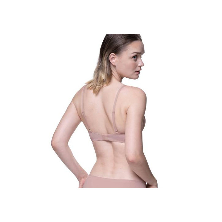 DORINA ROSA PUSH UP ΜΕ ΕΝΙΣΧΥΣΗ ΚΑΙ ΜΠΑΝΕΛΑ 3/4 CUP Β, D001681MI033-PK0013 PINK-ΡΟΖ
