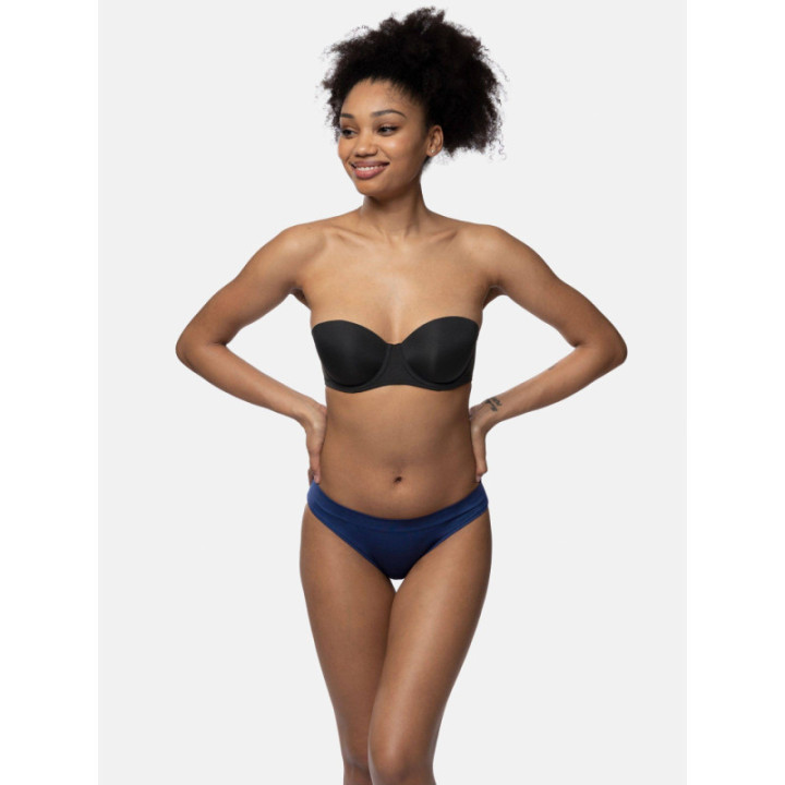 DORINA MICHELLE LIGHT PADDED BALCONY STRAPLESS ΜΕ ΕΛΑΦΡΑ ΕΝΙΣΧΥΣΗ ΜΑΥΡΟ CUP B-C-D D17193A-V00