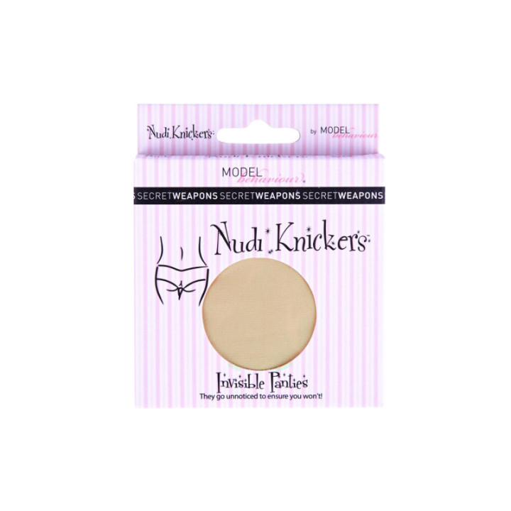 SECRET WEAPONS Nudi Knickers Invisible Underwear Αόρατο Slip Laser SW011 Μπεζ