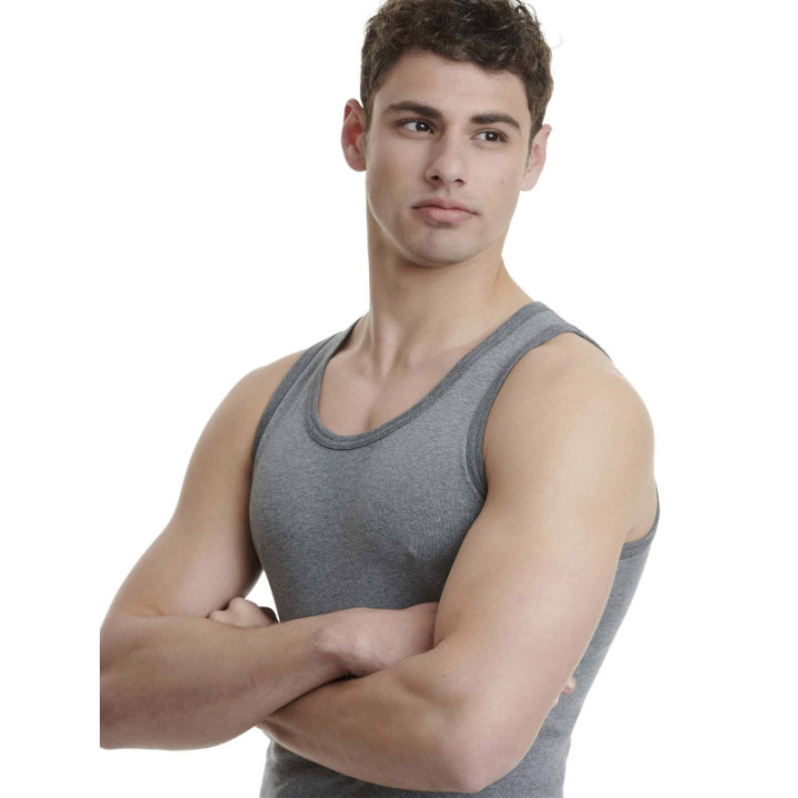 WALK Βαμβακερή αμάνικη φανέλα 100% Cotton W1950
