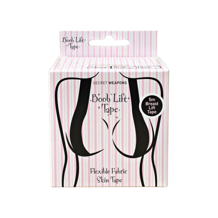 SECRET WEAPONS Boob Lift Tape - Αυτοκόλλητη ταινία στήθους 5Μέτρα SW050-ΜΠΕΖ