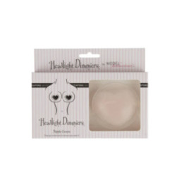 SECRET WEAPONS Nipple Covers HEART SW009NS-Αυτοκολλητο κάλυμμα θηλών Μπεζ