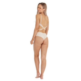 SECRET WEAPONS Low Back Bra Extender SW034N-Τιραντες επέκτασης για βαθιά πλάτη Μπεζ