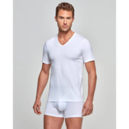 IMPETUS ΑΝΔΡΙΚΗ ΦΑΝΕΛΛΑ  V-NECK T-SHIRT COTTON STRETCH REF.: 1351021