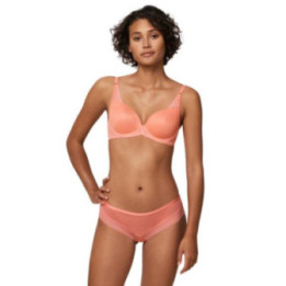 TRIUMPH ΓΥΝΑΙΚΕΙΟ SLIP HIPSTER TEMPTING TULLE 10209949-4128 PEACH