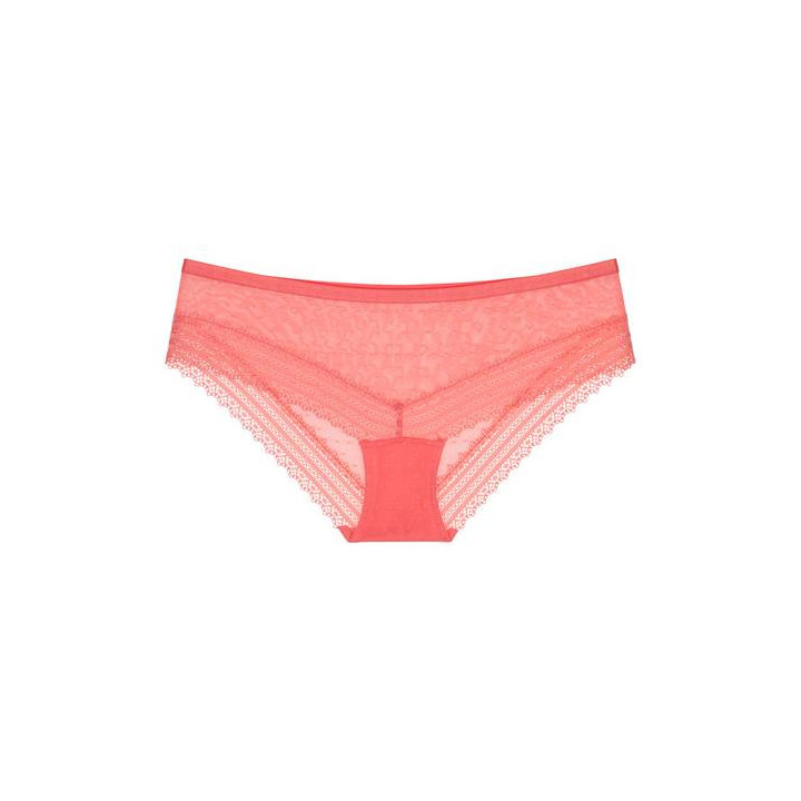 TRIUMPH ΓΥΝΑΙΚΕΙΟ SLIP HIPSTER TEMPTING TULLE 10209949-4128 PEACH