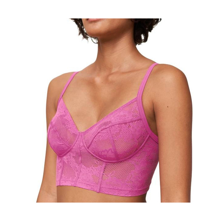 TRIUMPH ΓΥΝΑΙΚΕΙΟ BRALETTE SMART DECO BUSTER 10214500-00YK POZ