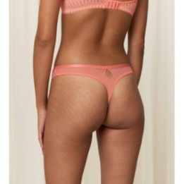 TRIUMPH ΓΥΝΑΙΚΕΙΟ SLIP STRING TEMPTING TULLE 10210063-4128 PEACH