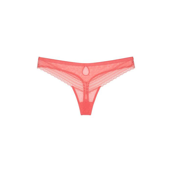 TRIUMPH ΓΥΝΑΙΚΕΙΟ SLIP STRING TEMPTING TULLE 10210063-4128 PEACH