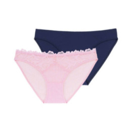DORINA ΓΥΝΑΙΚΕΙΟ SLIP KARLY 2TEM. D001826LA088-2X0256 Pink/Blue