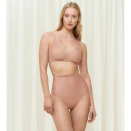 TRIUMPH SHAPE SMART HIGHWAIST-ΚΟΡΣΕΣ ΨΗΛΟΜΕΣΟΣ STRING 10209535-7575 ΜΠΕΖ-ΧΡΩΜΑ ΔΕΡΜΑΤΟΣ