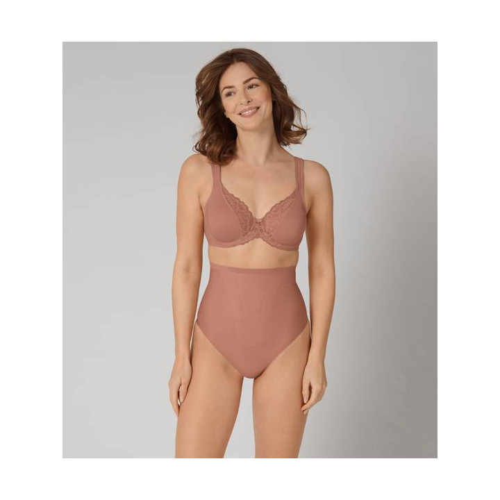 TRIUMPH SHAPE SMART HIGHWAIST-ΚΟΡΣΕΣ ΨΗΛΟΜΕΣΟΣ STRING 10209535-7575 ΜΠΕΖ-ΧΡΩΜΑ ΔΕΡΜΑΤΟΣ