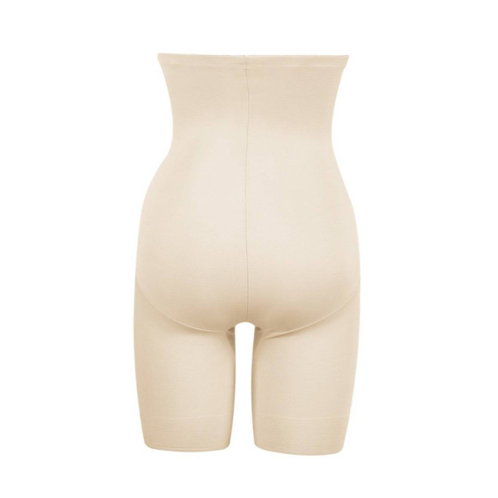 Naomi & Nicole Hi-Waist - Γυναικείο Ψηλόμεσο Λαστέξ με Μακρύ Πόδι - Μπεζ - 779